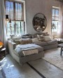 Linen Lounge Sofa BIARRITZ 5PL