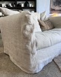 Linen Armchair FARO XL