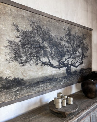 Panneau Arbre Paros en papier froissé - Edition limitée