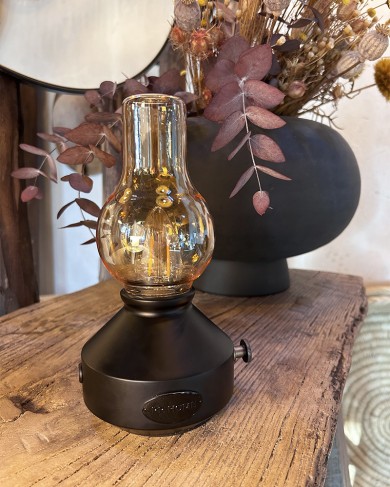 Metal rechargeable Glimt table lamp
