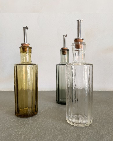 Recycled glass Brût Oil Bottle