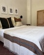Etienne linen bed-cover by Libeco