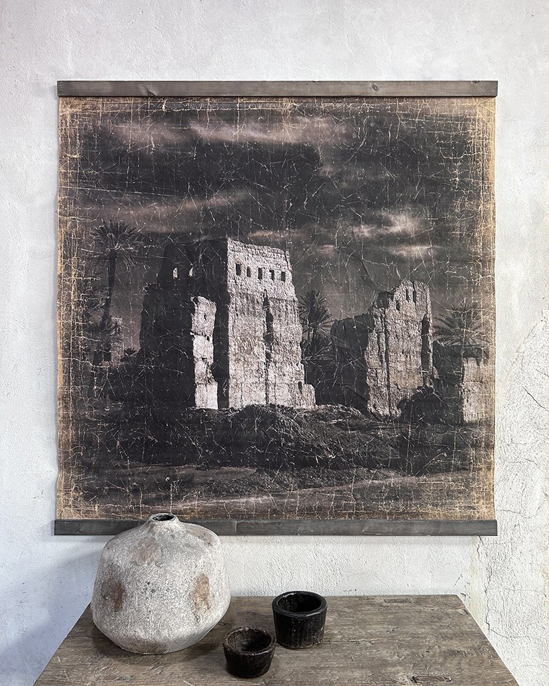 Creased paper Kasbah panel - Limited Edition