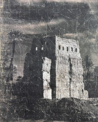 Creased paper Kasbah panel - Limited Edition