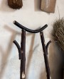 Chestnut wood Totem chair - unique piece