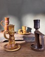 Ceramic vintage candle holder - unique piece