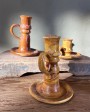 Bougeoir vintage en céramique - pièce unique