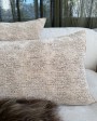 Coussin Vice Versa en coton Jacquard Stone Washed Kilim par Maison de Vacances