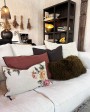 Cushion Canvas Towani Upcycled by Maison de Vacances