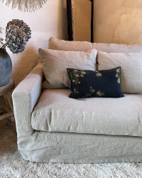 Fauteuil XL Biscarrosse en Lin - Composable
