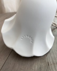 Porcelain Matte White LiLi pendant lamp by Enamoura