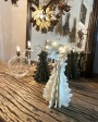 Hanging reclaimed small paper christmas tree