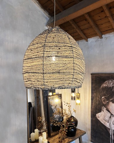 Cotton & wool Afghane Pendant Lamp - L, XL size