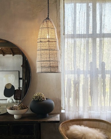 Cotton & steel Afghane Pendant Lamp - size S high form