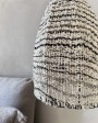 Suspension Afghane rayée en coton/laine & acier - taille XS, S, M