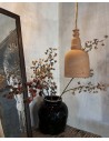 Terracotta Ceramic Pendant Lamp Epsilon by The Gentle Factory
