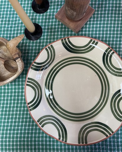 Ceramic Naples Dish & Salad bowl
