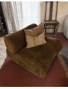 Polyester Marron Hinton Armchair