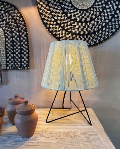 Paper & iron Gratot Table Lamp