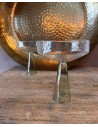 Claude green Champagne glass