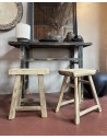 Tabouret Chinois Hyde en orme ancien - pièce unique