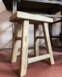 Old elm Hyde Chinese Stool - unique piece