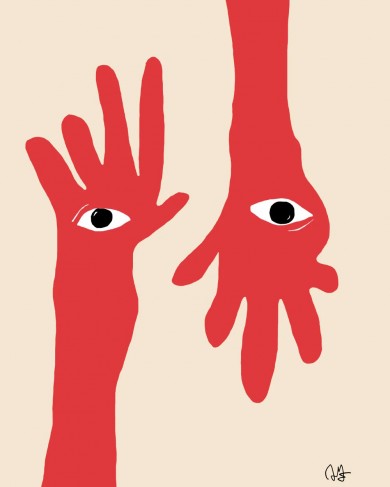 Hamsa Hands poster