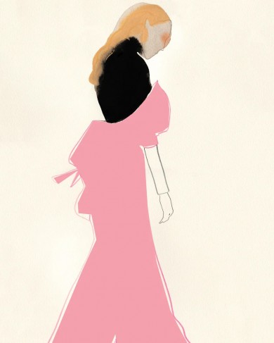 Pink Dress poster