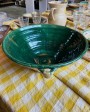 Vaisselle Sicilienne Caravella Verte en céramique - fait main