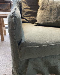 Fauteuil Cap-Ferret en Lin - Composable