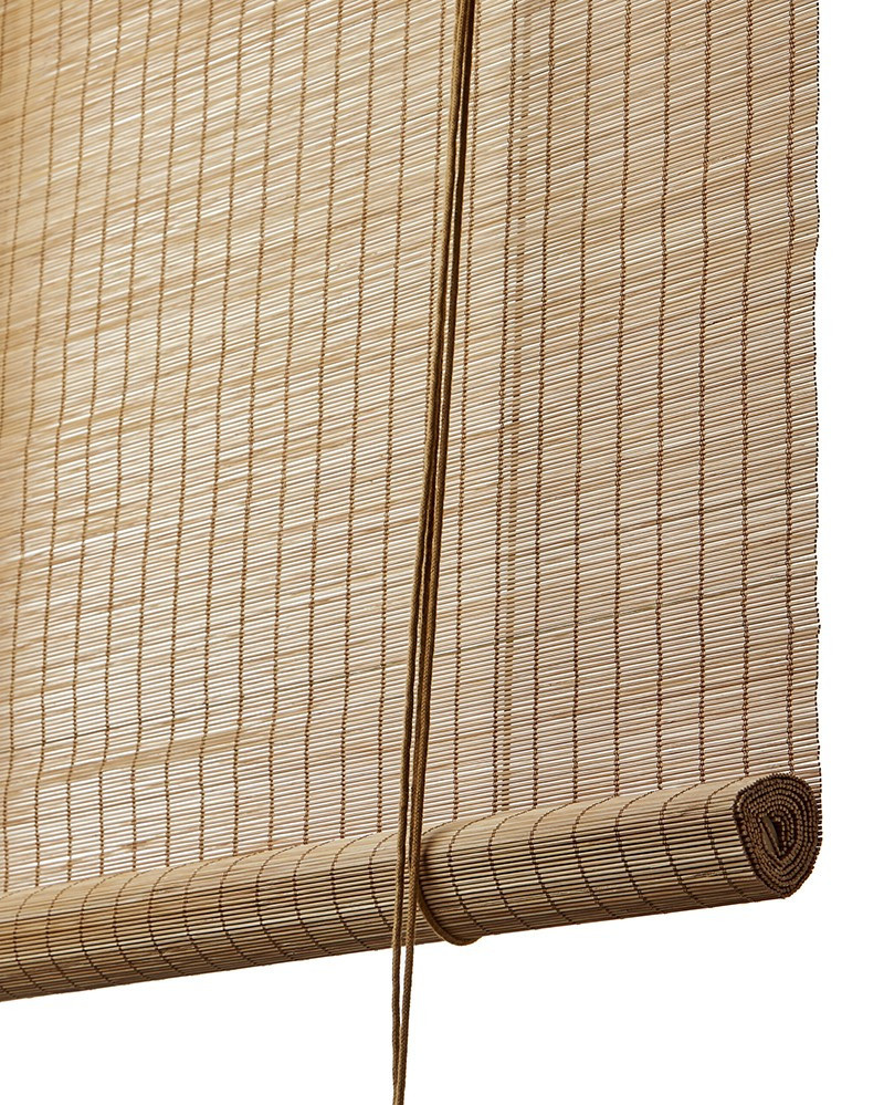 Bamboo Brown Fine blind roller curtain