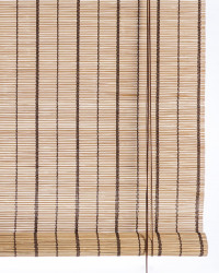 Store Brown Striped en bambou