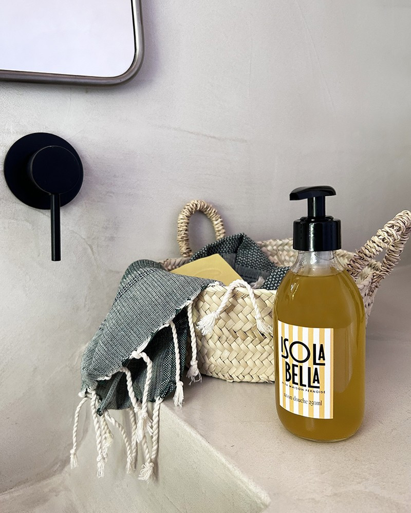 Savon liquide Isola Bella Agrumes par La Maison Pernoise x Sapernelle - fait main