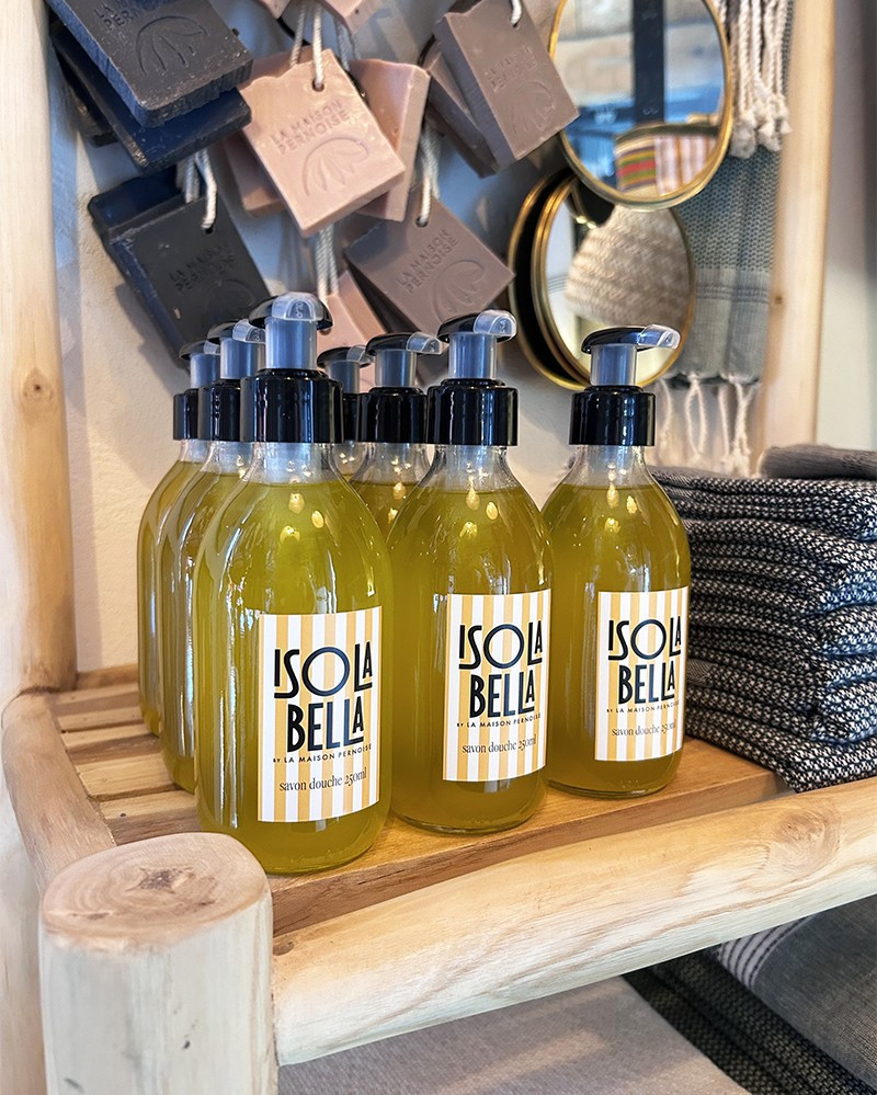 Savon liquide Isola Bella Agrumes par La Maison Pernoise x Sapernelle - fait main