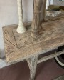 Old elm console table - unique piece