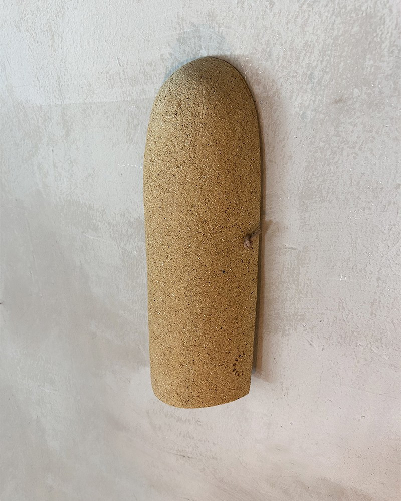 Chamotte sandstone Rosaria wall lamp by La Maison Pernoise x Enamoura