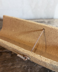 Chamotte sandstone Rosaria wall lamp by La Maison Pernoise x Enamoura