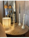 Bougeoir Twist en papier mâché