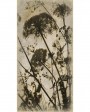 Creased paper panel Wild Carrots