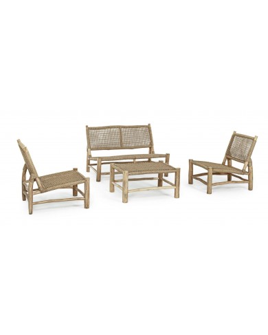 Teak & Polyfibres Outdoor Furniture Lampok