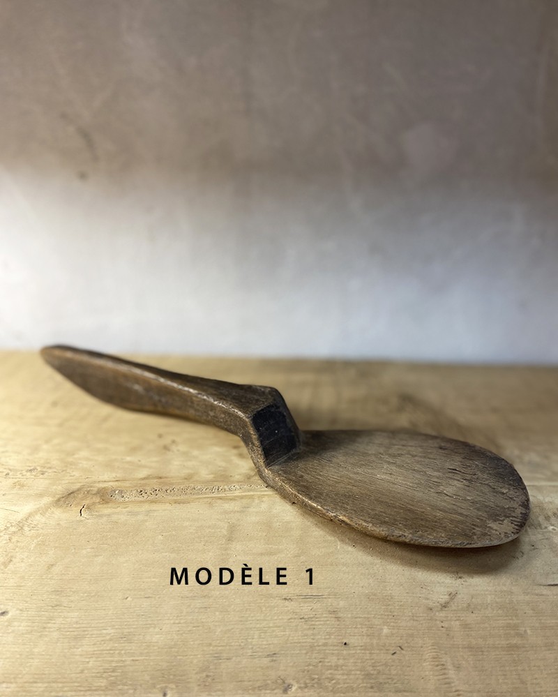 Vintage wooden spatula - unique piece