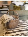 Panier ancien en bouleau - pièce unique