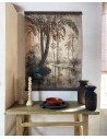 Creased paper panel Elche Palm