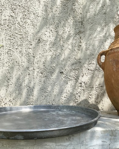 Round Metal Tray