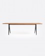 Table Liku en teck recyclé