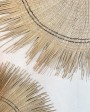 Natural palm fiber sun circle