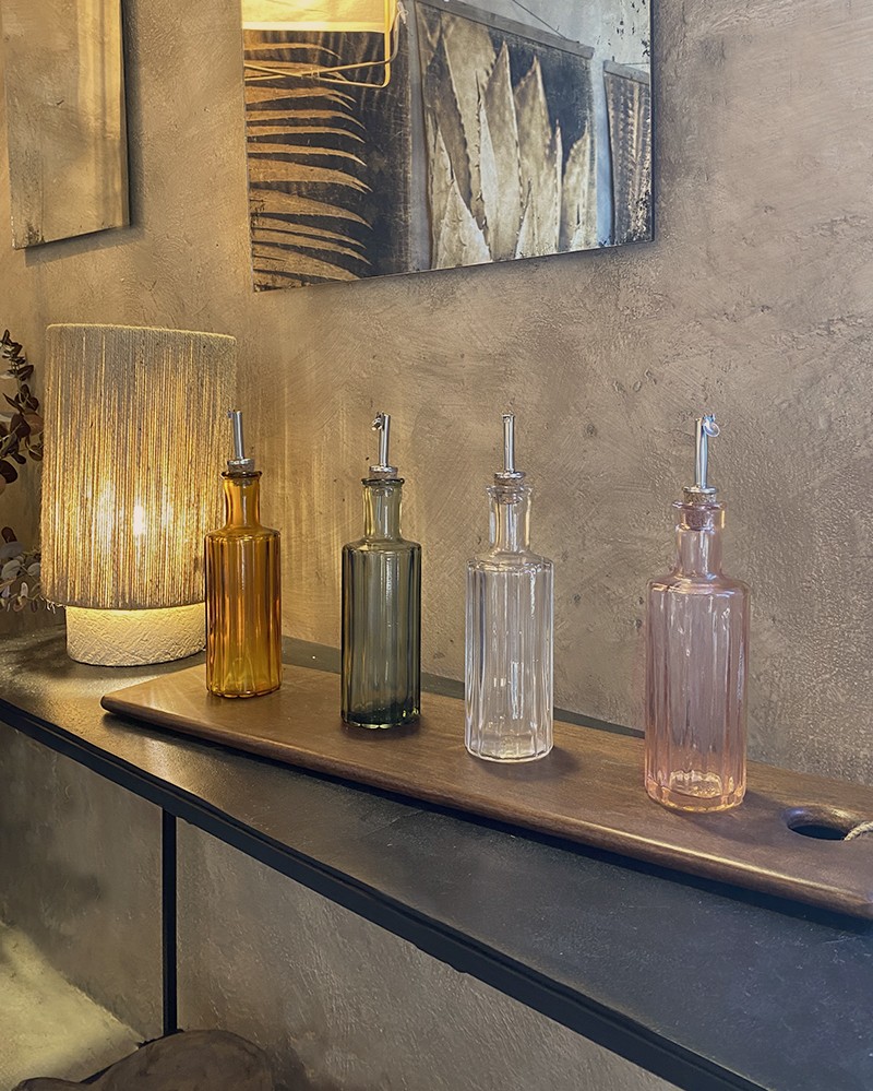 Bouteille à huile Brût en verre recyclé