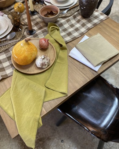 Linen Stripe Kitchen Towel Doudou Charvet