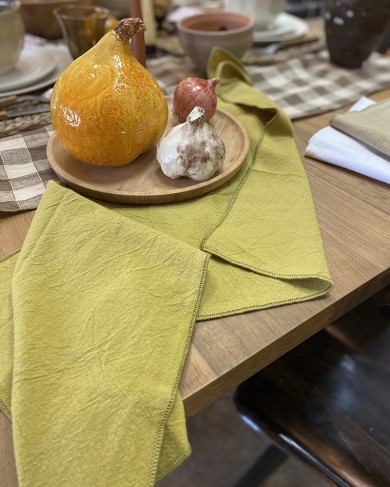 Linen Stripe Kitchen Towel Doudou Charvet