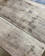Console pliante en bois recyclé blanchi